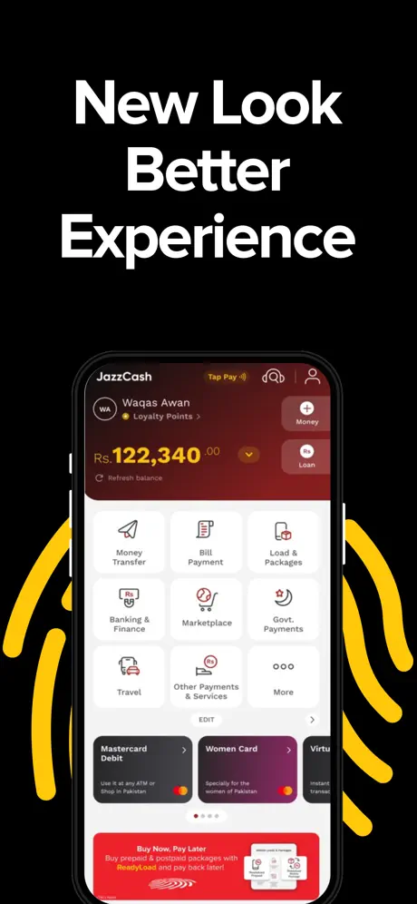 JazzCash Fintech Mobile App